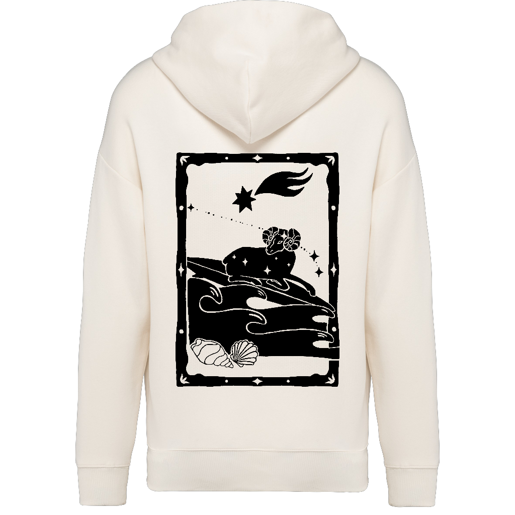 UNISEX HOODIE BW ARIES