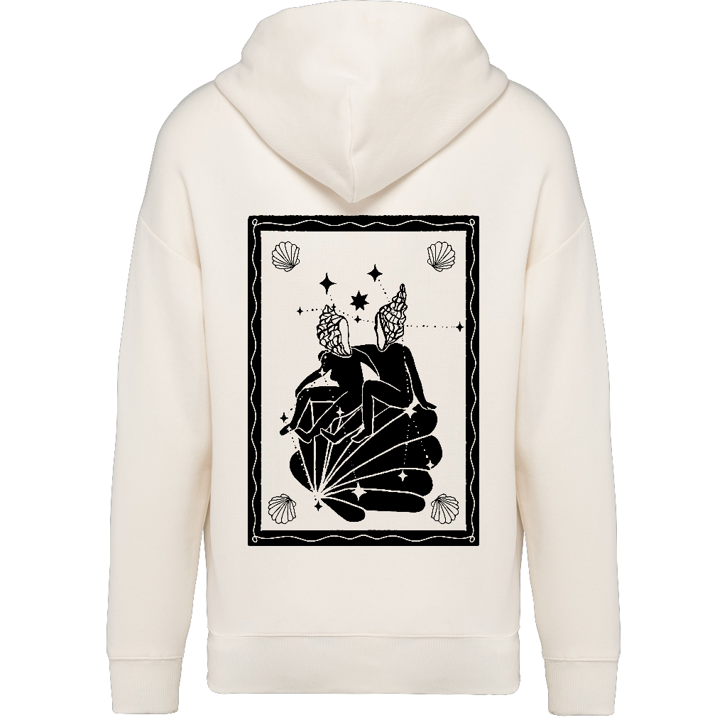 UNISEX HOODIE BW GEMINI