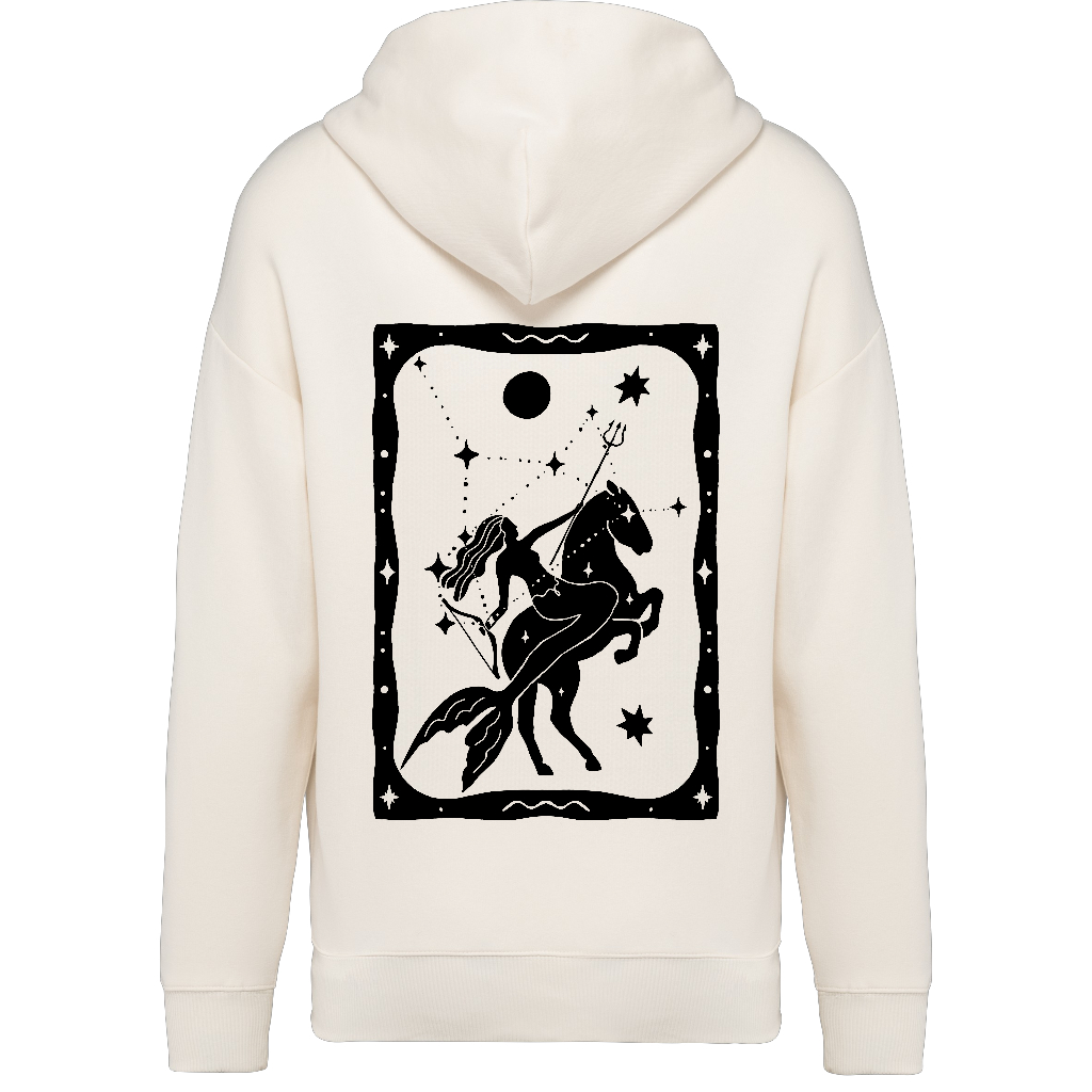 UNISEX HOODIE BW SAGGITARIUS
