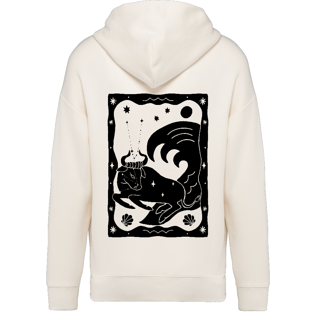 UNISEX HOODIE BW TAURUS