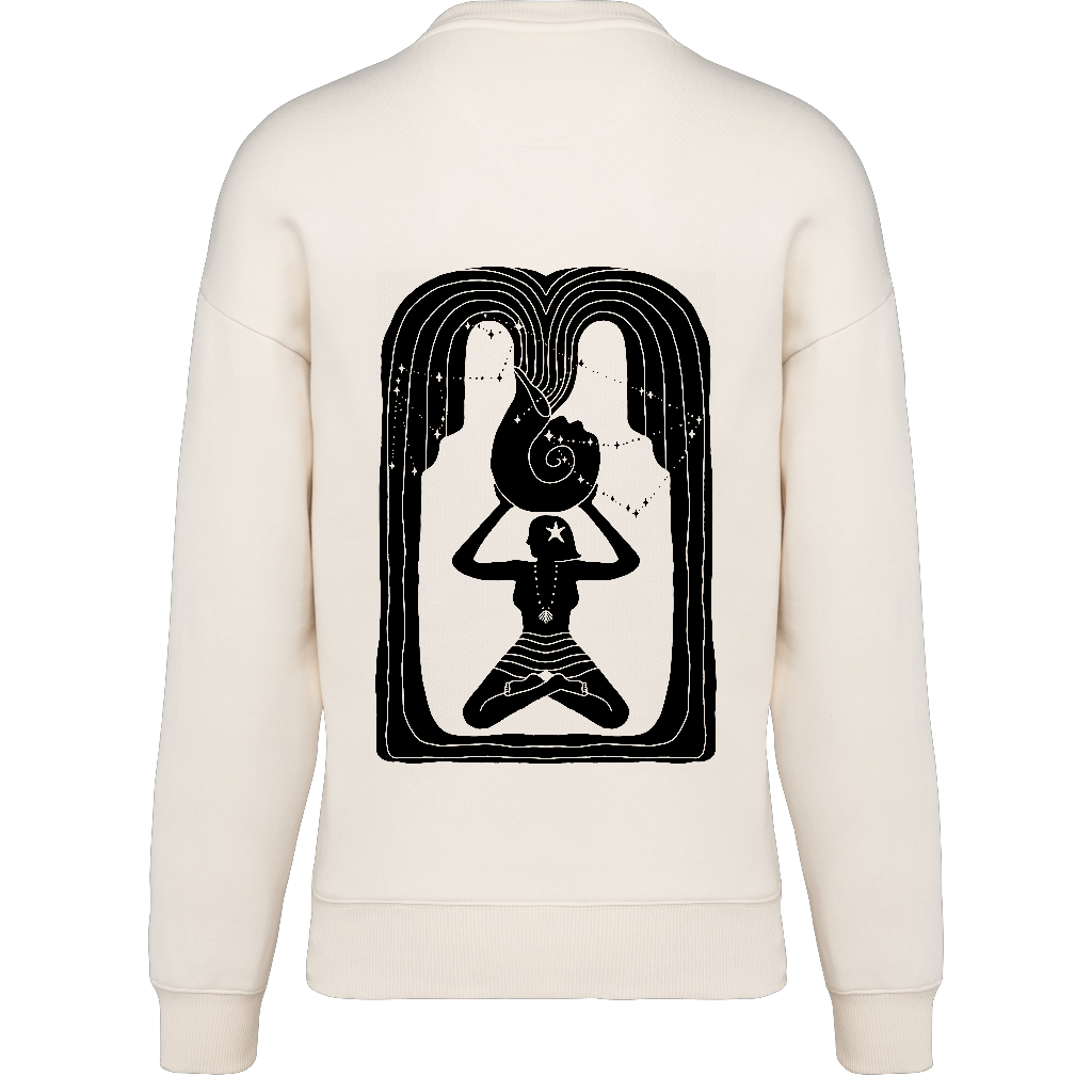 UNISEX SWEATSHIRT BW AQUARIUS