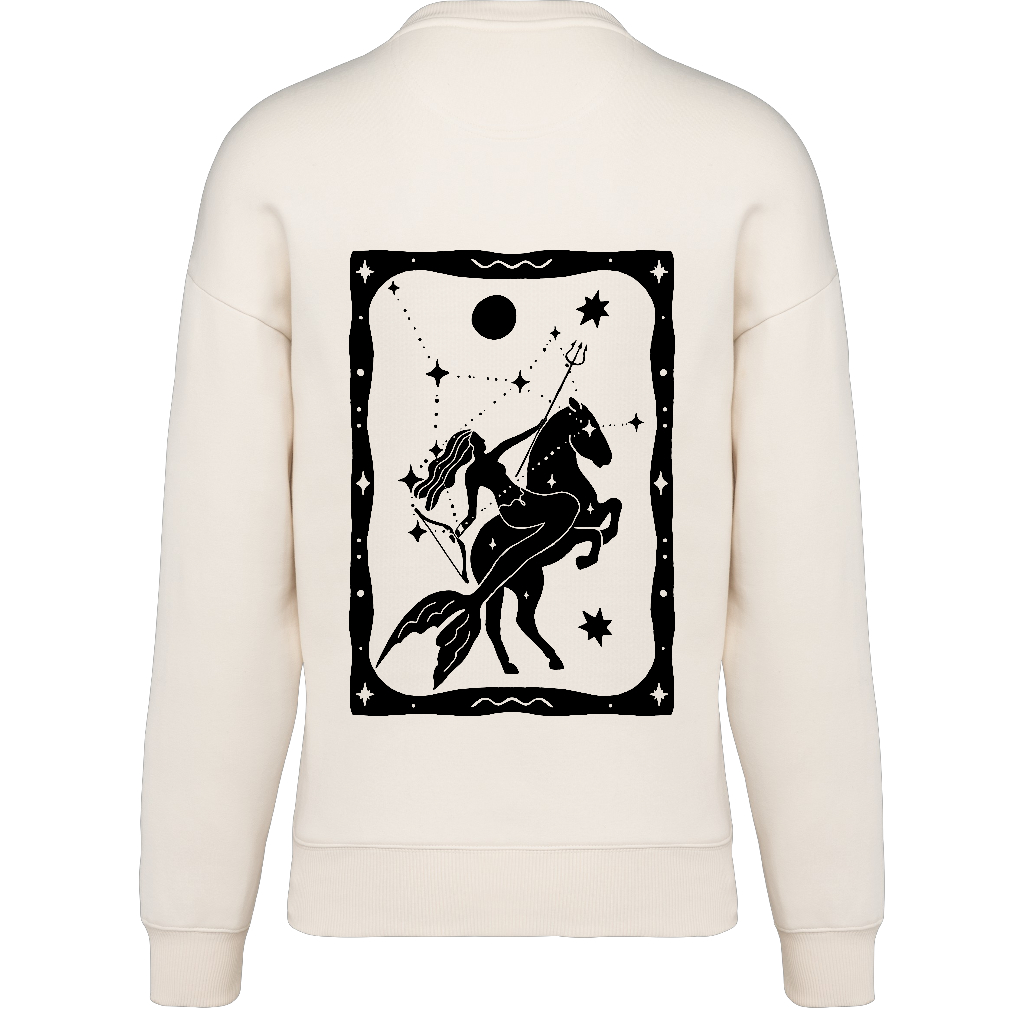 UNISEX SWEATSHIRT BW SAGGITARIUS