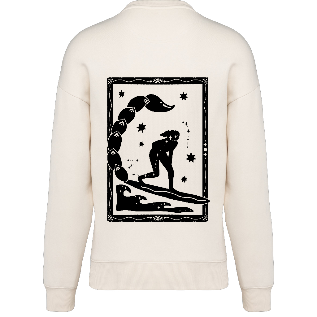 UNISEX SWEATSHIRT BW SCORPIO