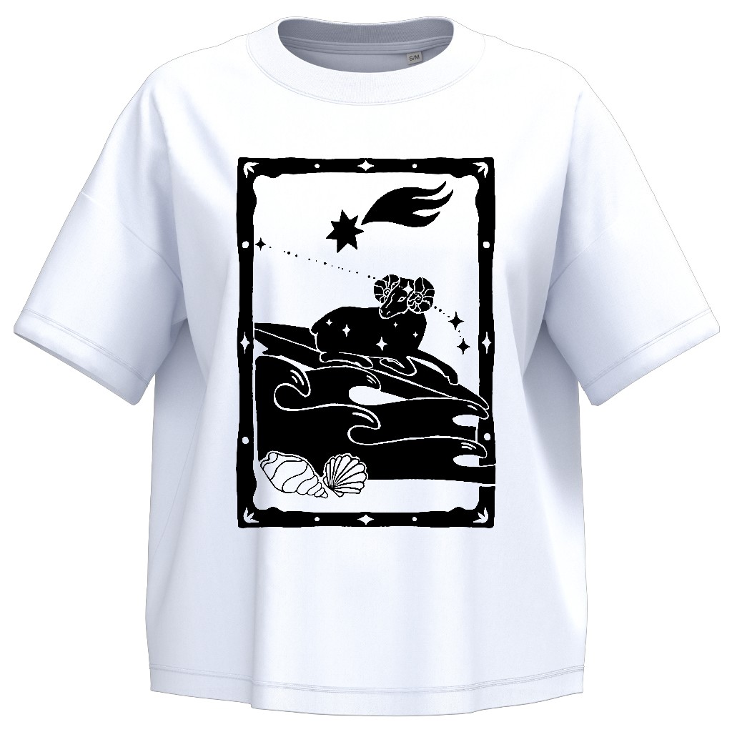 WOMAN TSHIRT BW ARIES
