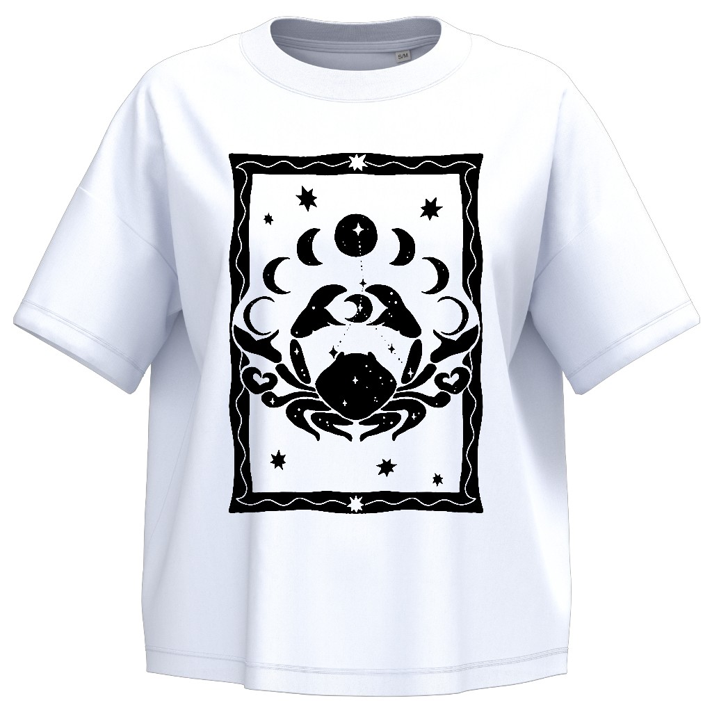 WOMAN TSHIRT BW CANCER