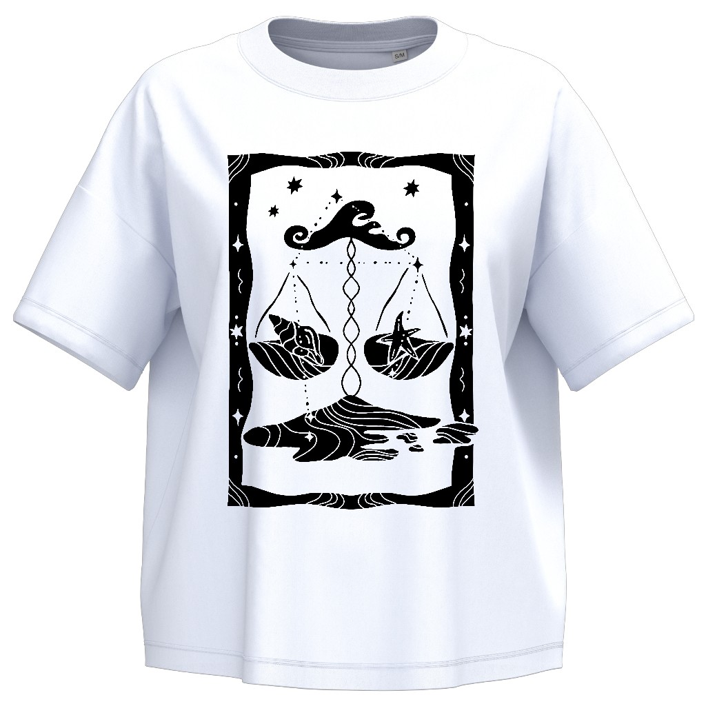 WOMAN TSHIRT BW LIBRA